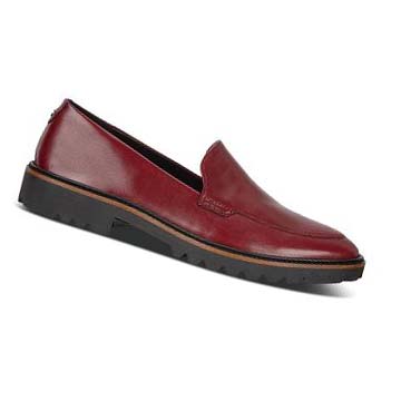 Women's Ecco Incise Tailored Dress Shoes Burgundy | SG 101HAP